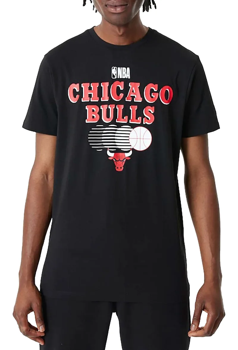 Μπλούζα Κοντομάνικη New Era Chicago Bulls NBA Team Graphic 60357120-001 Ανδρικό
