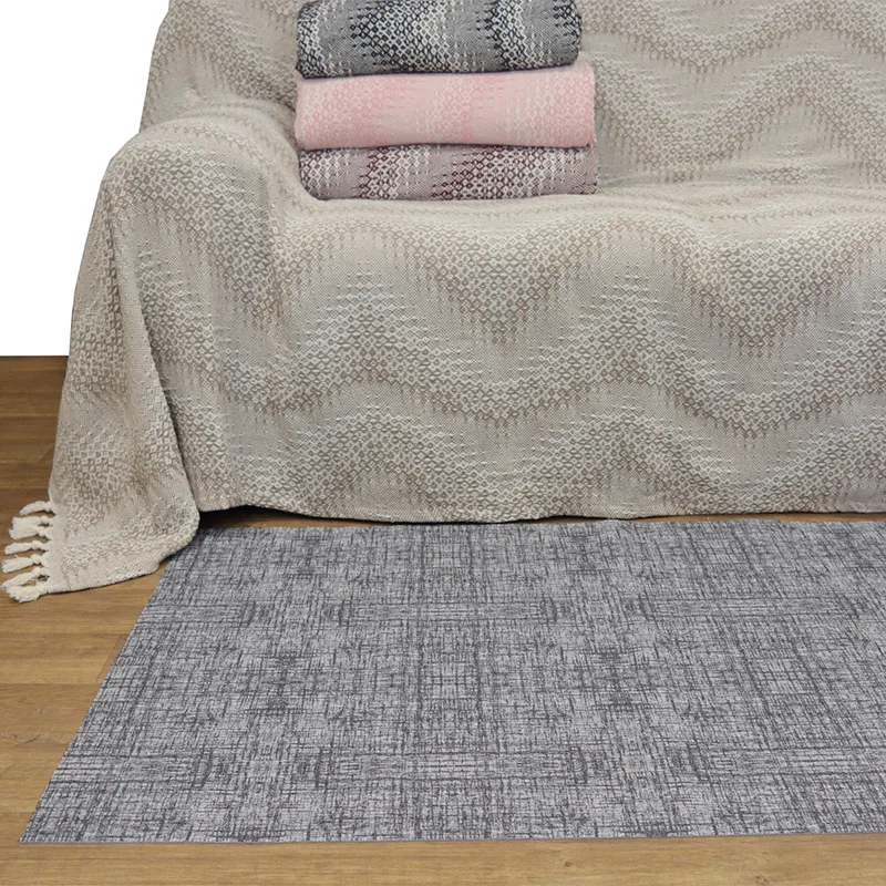 Χαλί Διαδρόμου 75X180 Viopros All Season Αλονα Μαύρο (75x180)