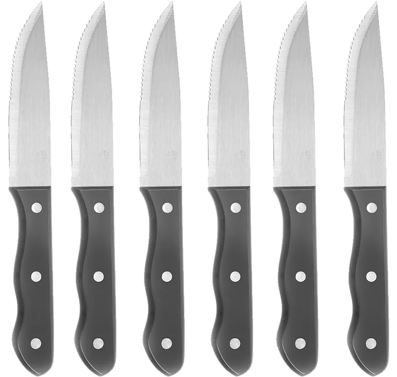 Hendi Μαχαίρι Ανοξείδωτο Steak - Κρέατος Σετ 6τμχ. ABS 25cm