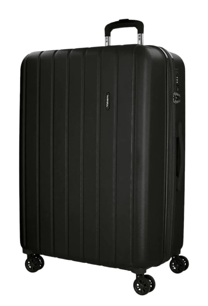 Σκληρή Βαλίτσα Movom Wood Trolley 75×32×52cm 5319371-BLACK