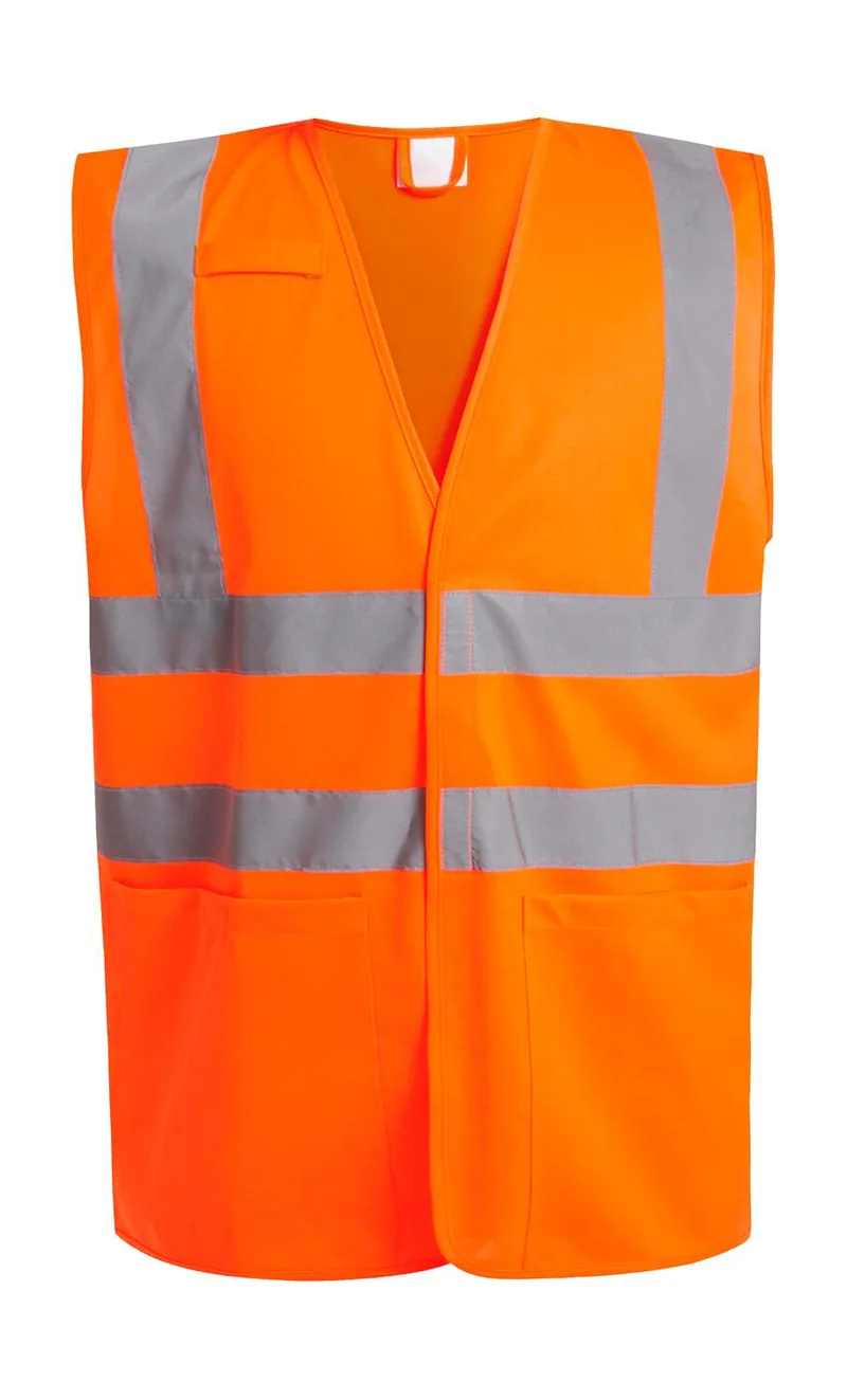 Pro Hi-Vis Supervisor Vest Regatta High Visibility TRS254 Πορτοκαλί