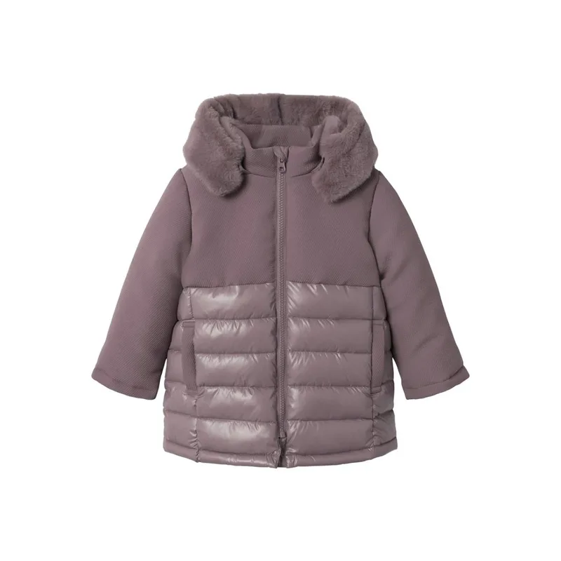 Μπουφάν κορίτσι name it-13246828-Grape Shake