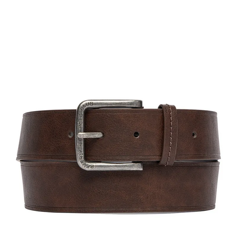 Ζώνη Beverly Hills Polo Club CWBEO-BHPC-M2-001-SS26 Καφέ