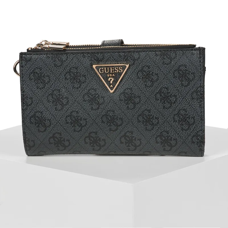 Πορτοφόλι Guess LAUREL II SLG DBL ZIP ORGNZR