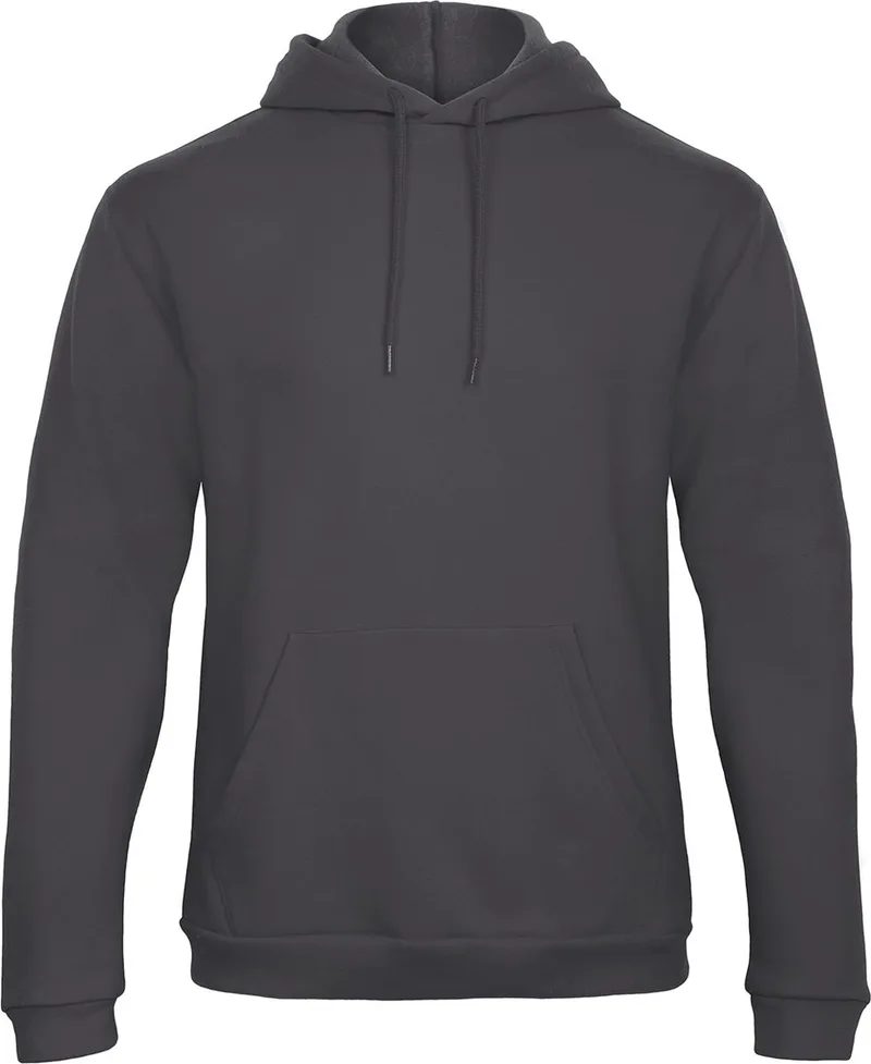 Φούτερ με Κουκούλα Hoodie WUI24 B & C ID.203 Anthracite