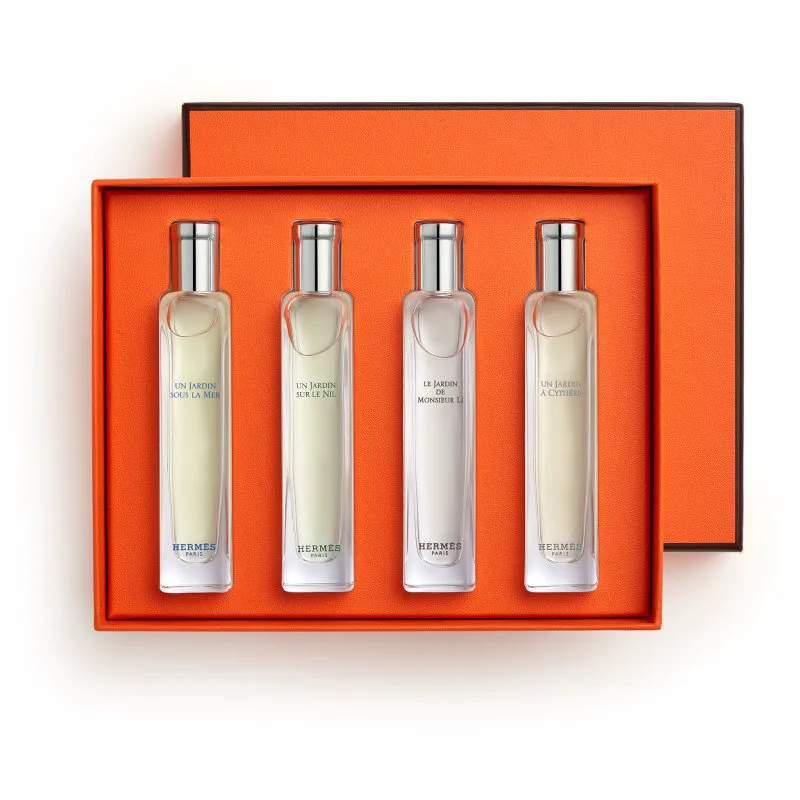 HERMÈS Parfums-Jardins Collection Travel Set ταξιδιωτικό σετ unisex