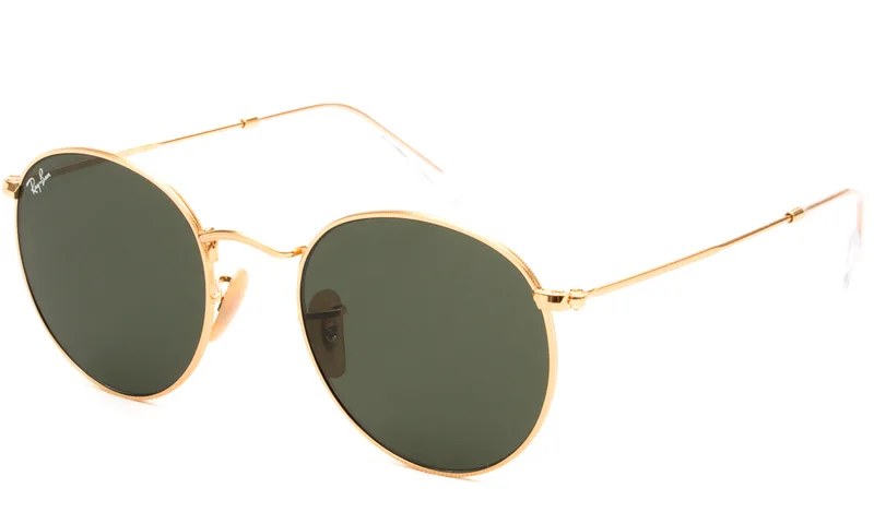 RAY BAN ΓΥΑΛΙΑ ΗΛΙΟΥ RAY BAN ROUND METAL 3447N 001 5321 3447N Χρυσό