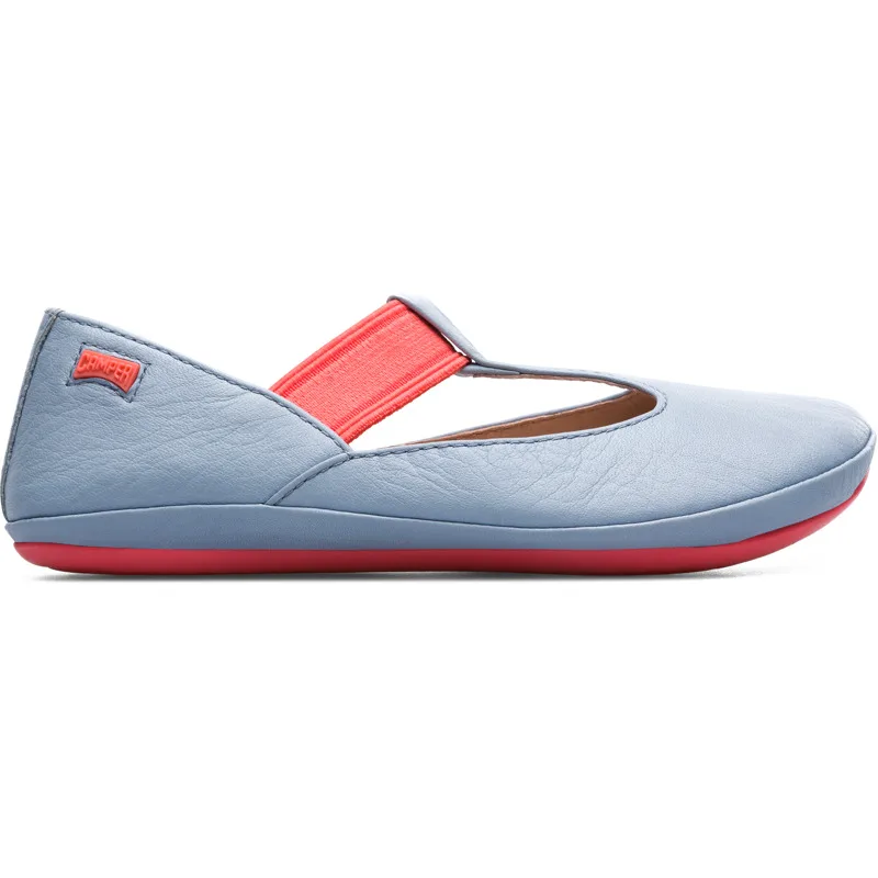 CAMPER Right - Μπαλαρίνες Για - Μπλε, Μέγεθος 37, Smooth leather