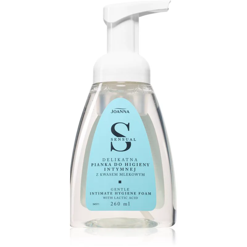 Joanna Sensual Gentle Intimate Hygiene Foam απαλό τζελ προσωπικής υγιεινής 260 ml