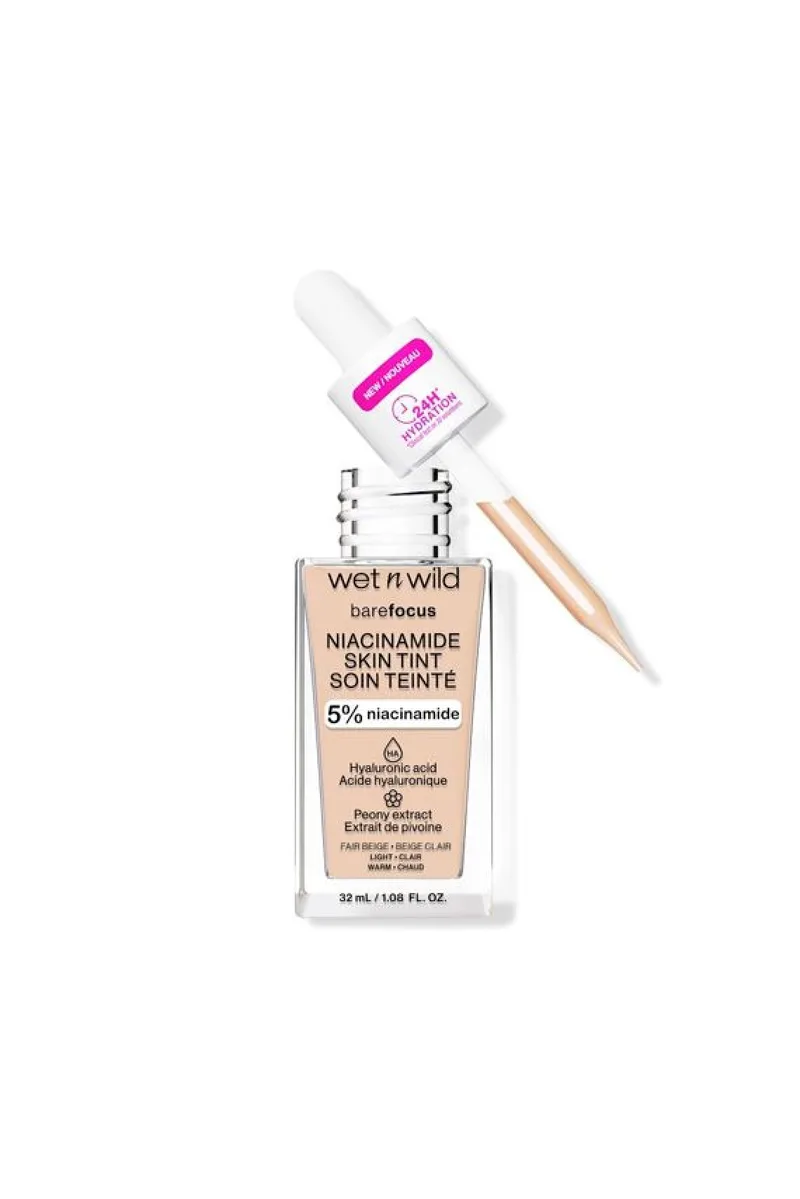 Make Up Serum Bare Focus Niacinamide Skin Tint Fair Μπεζ Wet n Wild Μονόχρωμο WET n WILD