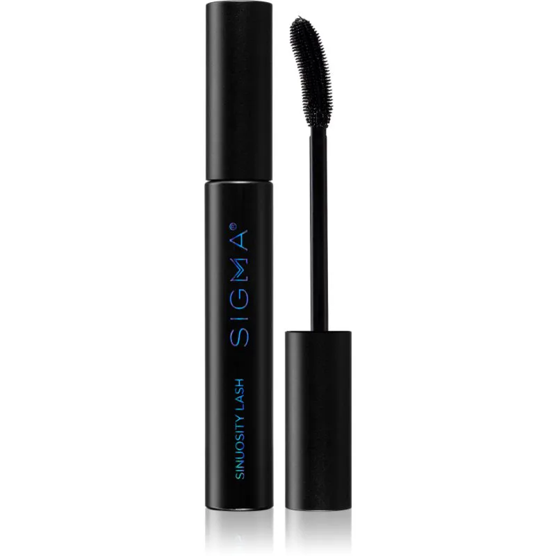 Sigma Beauty Sinousity Lash μάσκαρα για περιστροφή και διαχωρισμό των βλεφαρίδων απόχρωση Black 8.4 γρ