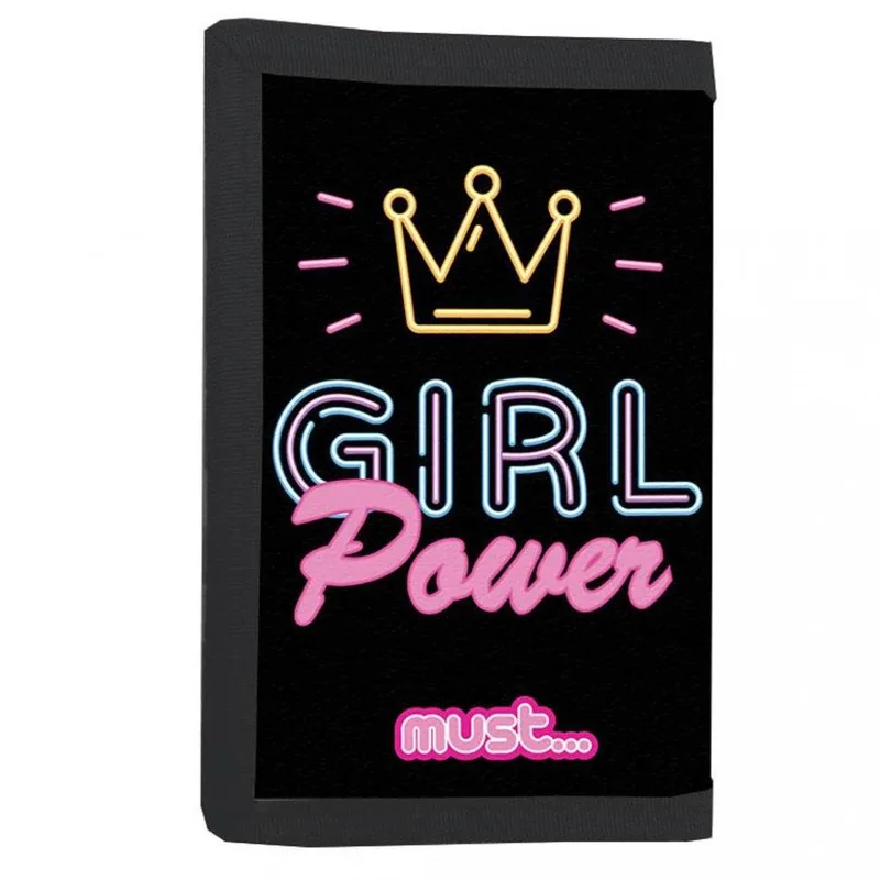 Παιδικό Πορτοφόλι Girl Power Must 13x8x26cm
