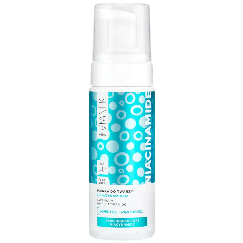 Vianek Hero Gentle Facial Cleansing Foam with Niacinamide 150ml