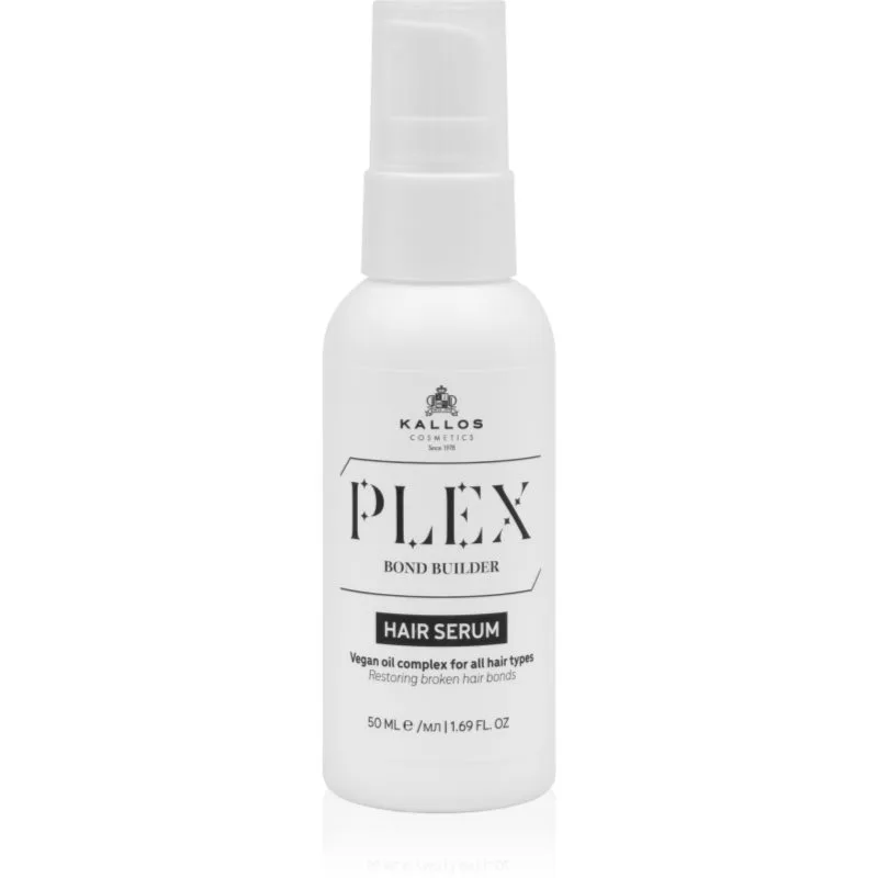 Kallos Plex Dry Ends Serum ενυδατικός και θρεπτικός ορός για ξηρά άκρα μαλλιών 50 ml