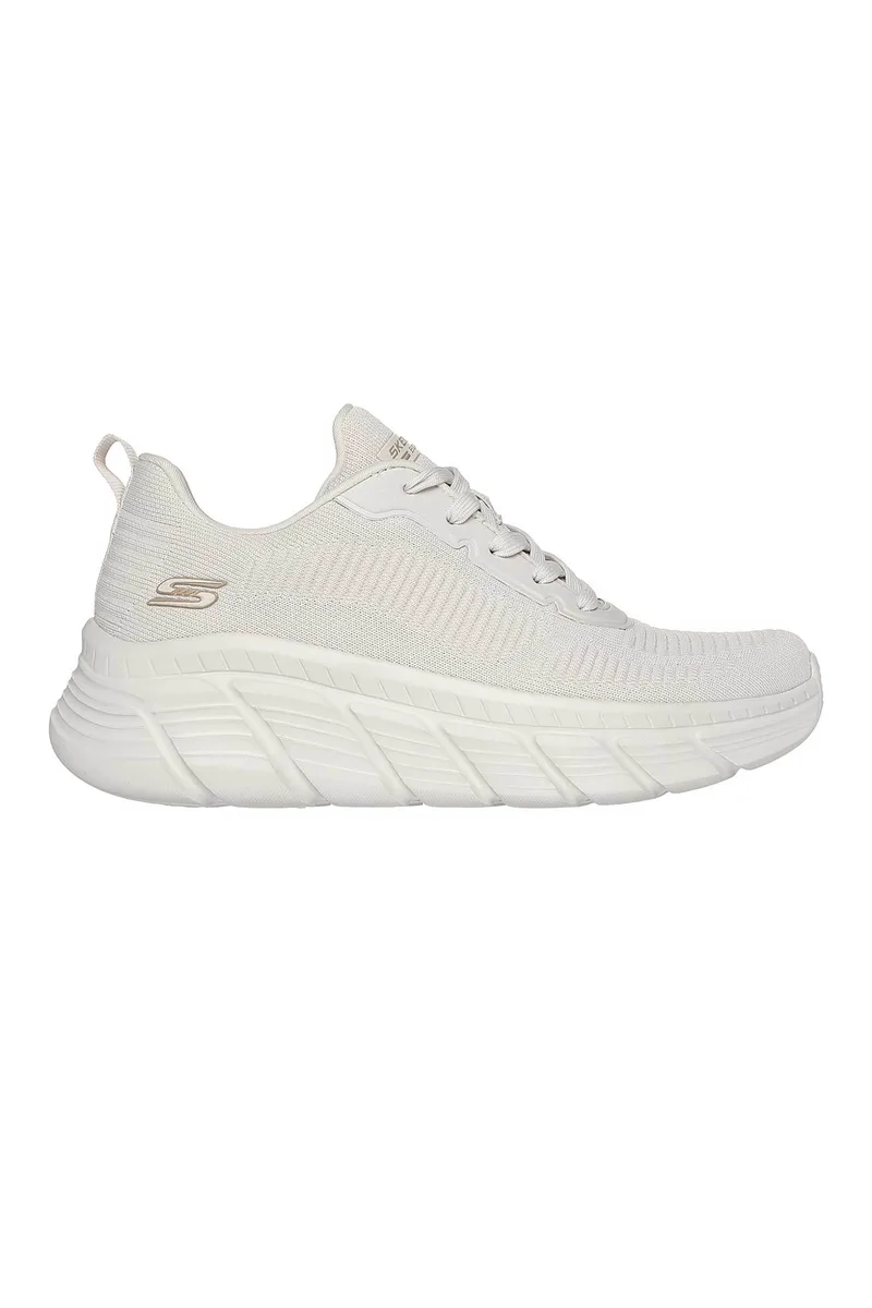 Skechers γυναικεία αθλητικά παπούτσια "Bobs Sport™ B Flex Hi Flying Hi" - 117385_OFWT Λευκό