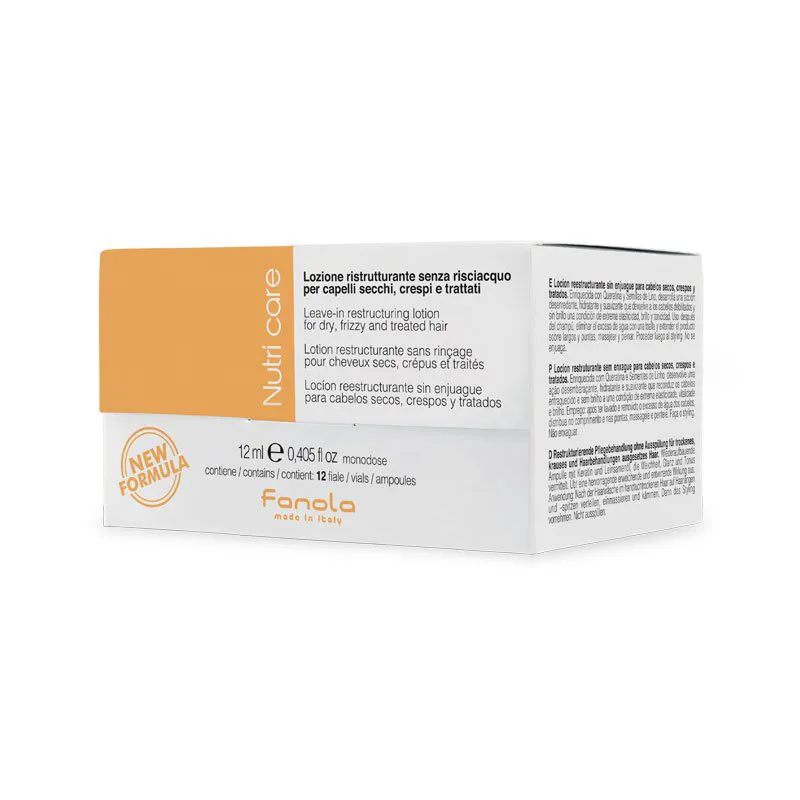Nutri Care Αμπούλες μαλλιών ενυδάτωσης 12 x 12ml