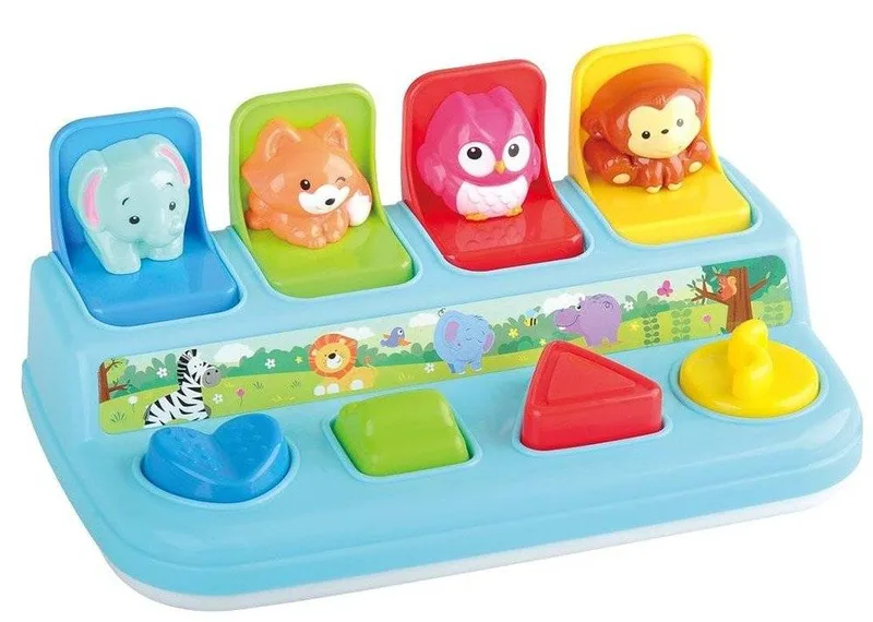 ΣΕΤ ΠΙΕΣΕ ΚΑΙ ΑΝΑΚΑΛΥΨΕ PLAYGO POP - SURPRISE ACTIVITIES (2461)