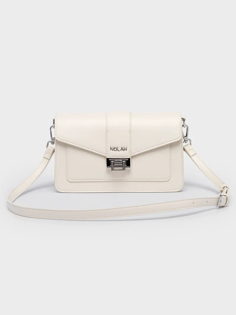 NOLAH ΓΥΝΑΙΚΕΙΑ ΤΣΑΝΤΑ DANNY OFFWHITE - SILVER