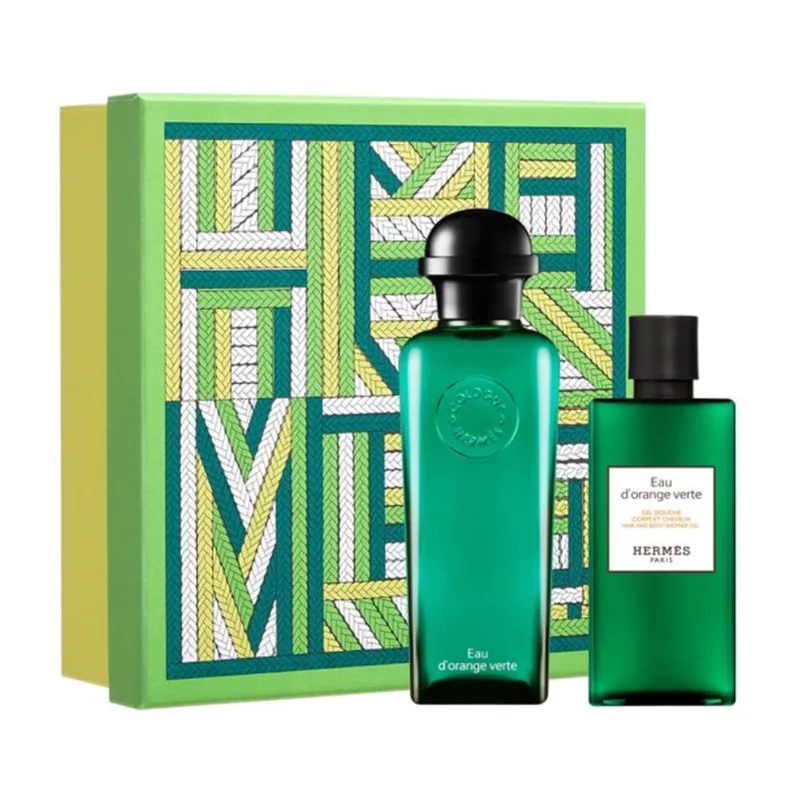 Hermès Hermes Paris Eau D'orange Verte Eau De Cologne 100 ml Spray Gel 80 ml