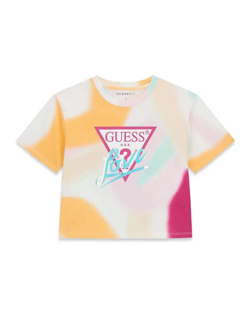 GUESS MIDI SS T-SHIRT ΜΠΛΟΥΖΑ ΠΑΙΔΙΚΟ GIRL J6GI03K6YW4-P33Y Multi