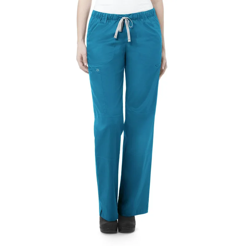 Παντελόνι Γυναικείο Υγειονομικών Wonderwink WonderWork Straight Leg Cargo Teal