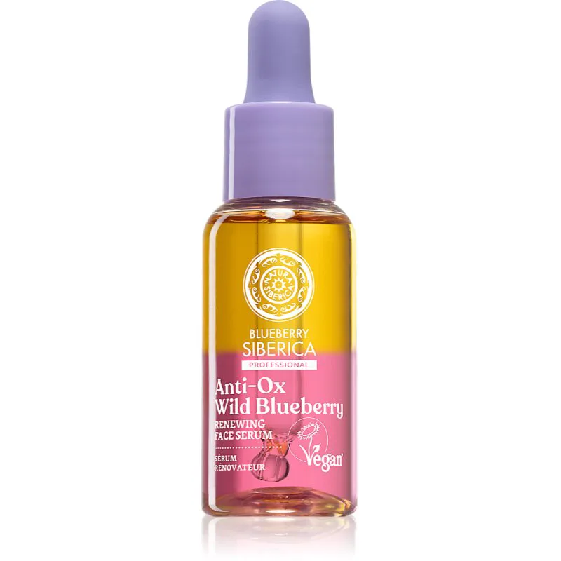 Natura Siberica Anti-Ox Wild Blueberry αποκαταστατικός ορός προσώπου 30 ml