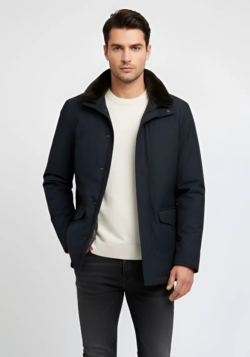 Guy Laroche Μπουφάν της σειράς Winter - GLEW241878 2 Blue