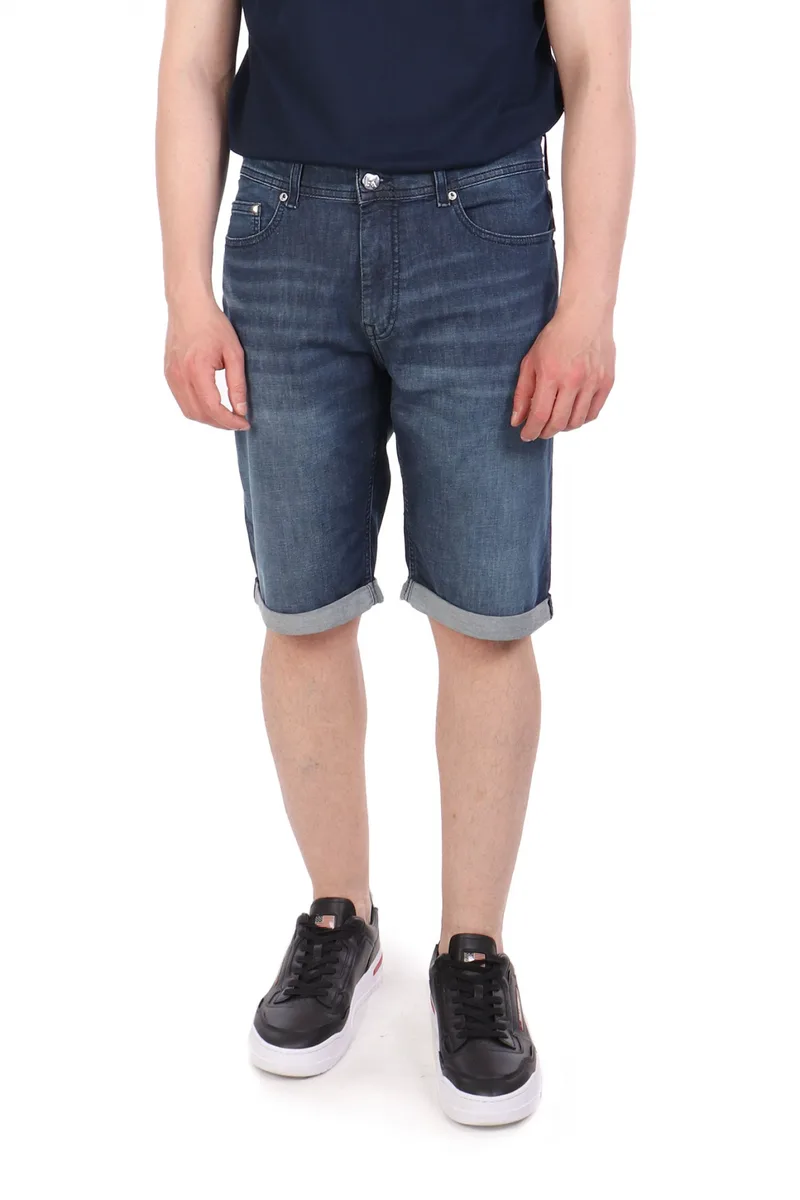 KARL LAGERFELD ΒΕΡΜΟΥΔΑ JEANS 5-POCKET ΜΠΛΕ