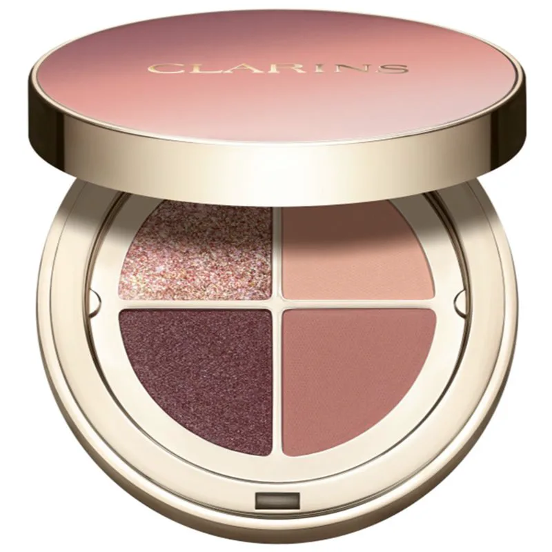 Clarins Ombre 4 Colour Eye Palette Παλέτα σκιών για τα μάτια για μακρόχρονη επίδραση απόχρωση 01 - Fairy Tale Nude Gradation 4.2 γρ