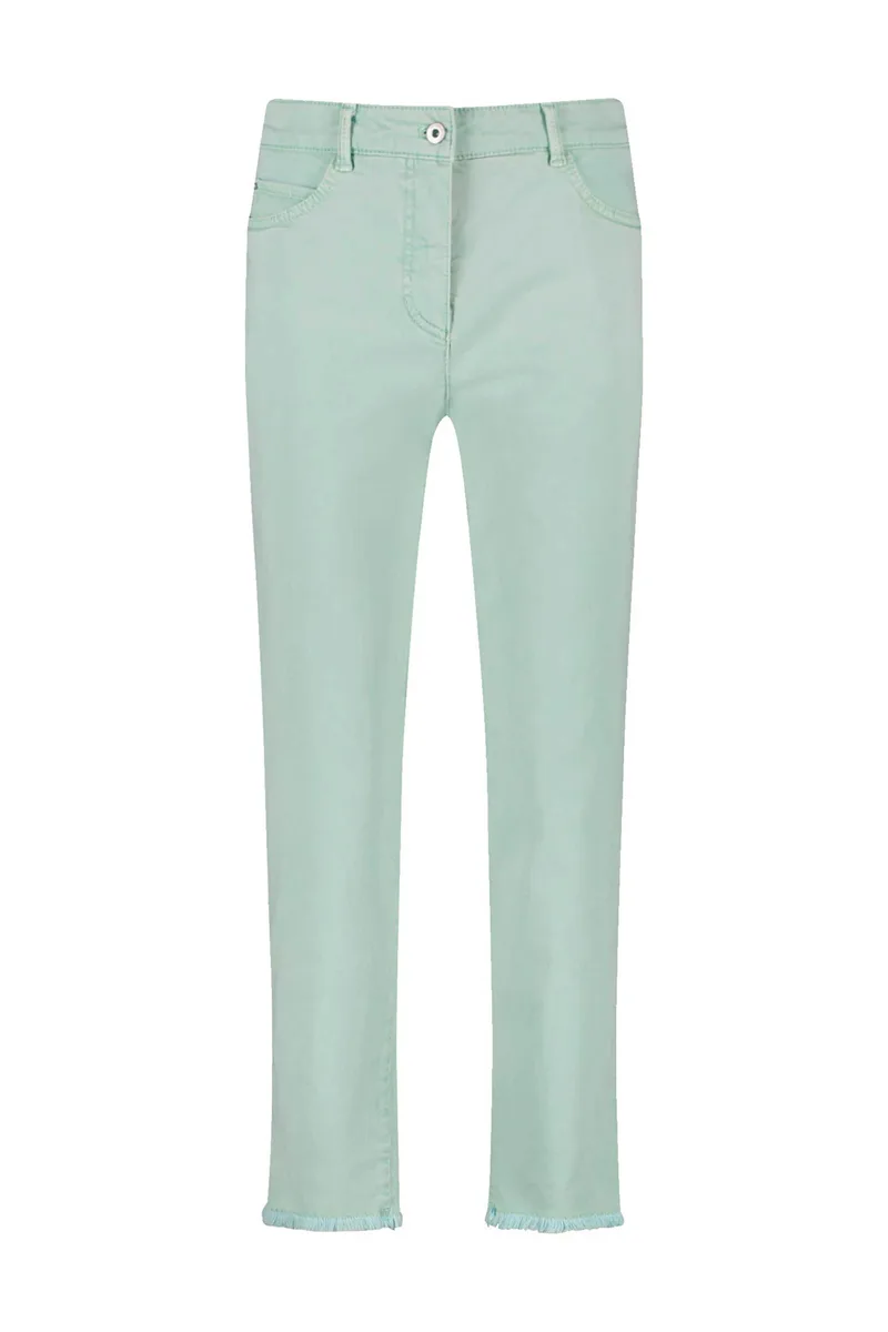 Gerry Weber γυναικείο παντελόνι cropped - 520029-31634 Γαλάζιο