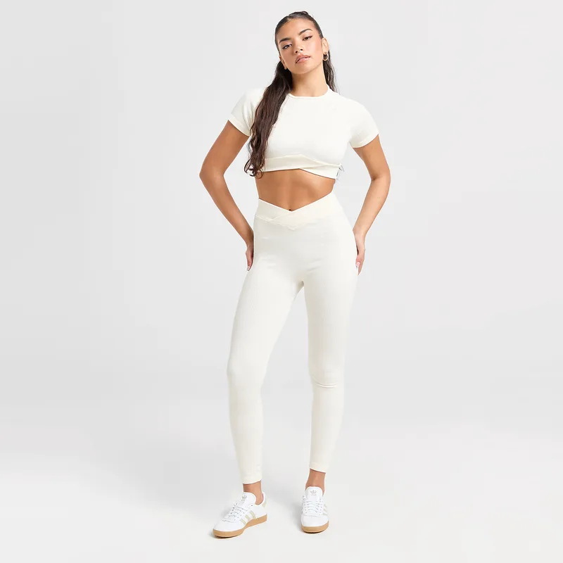 Ροζ Soda Sport Joni Rib Seamless Γυναικείο Κολάν (9000190084_15539)