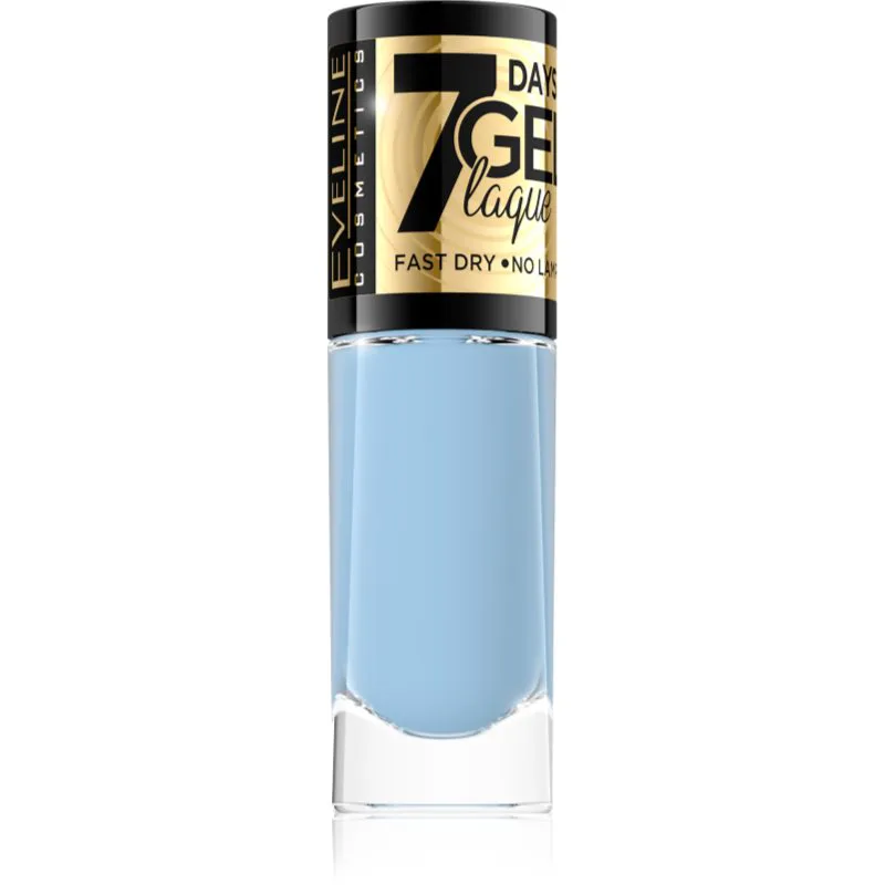 Eveline Cosmetics 7 Days Gel Laque Nail Enamel τζελ βερνίκι νυχιών χωρίς τη χρήση των UV/LED λαμπτήρων απόχρωση 88 8 ml