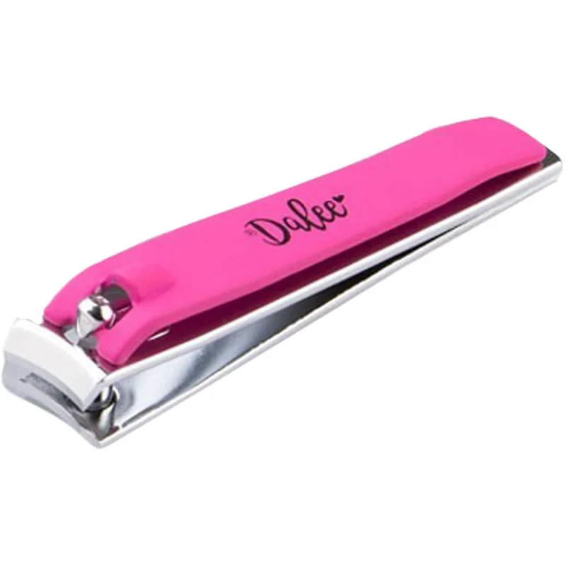 Dalee Ergonomic Nail Clipper Νυχοκόπτης με Εργονομική Αντιολισθητική Λαβή με Καμπυλωτές Λεπίδες 1 Τεμάχιο - Ροζ