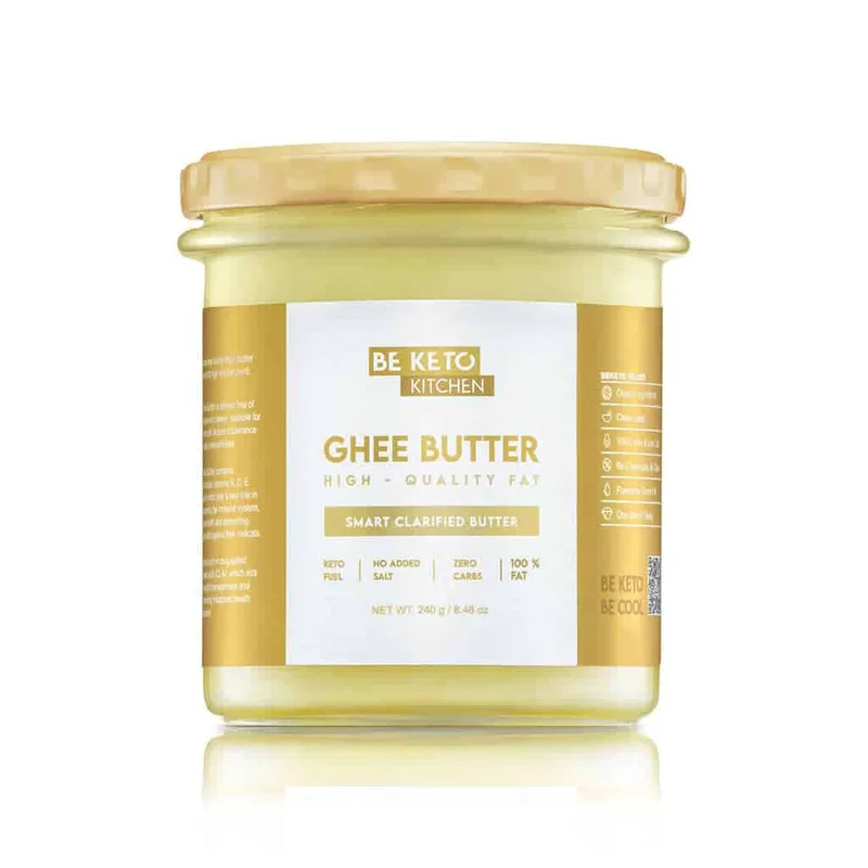 Beketo Βούτυρο Ghee από Αγελάδες Ελευθέρας Βοσκής (240g)