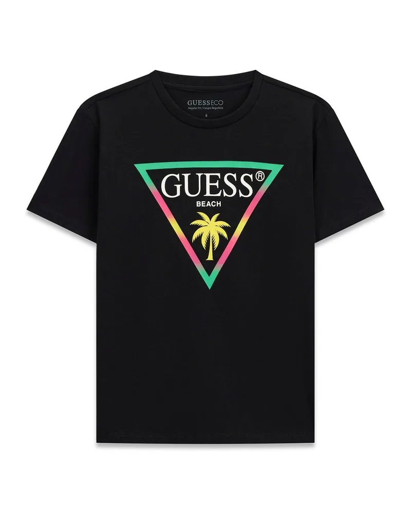 GUESS SS T-SHIRT_MINIME ΜΠΛΟΥΖΑ ΠΑΙΔΙΚΟ BOY L6GI27J1314-JBLK JetBlack
