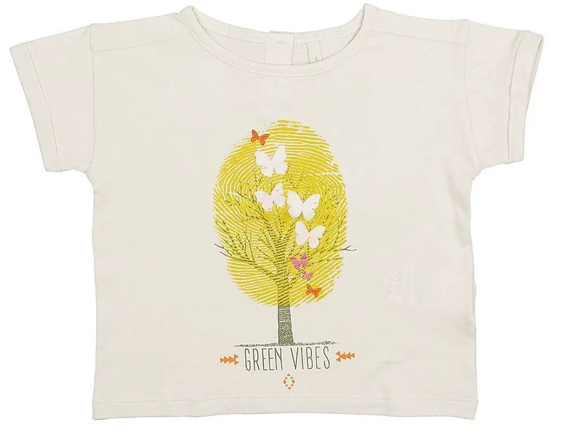 T-SHIRT BENETTON GREEN ROOTS ΚΙΤΡΙΝΟ (90 CM )-(2 ΕΤΩΝ )