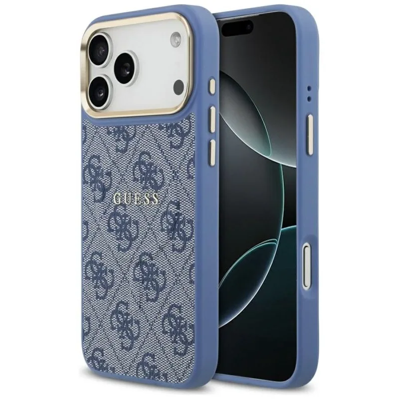 Θήκη Guess 4G Classic Magsafe Blue iPhone 17 Pro Max