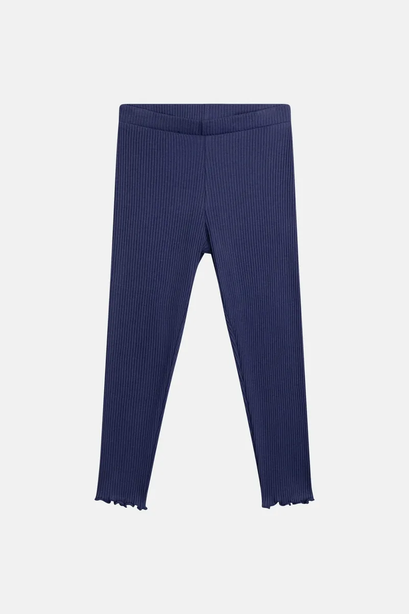 DPAM παιδικό κολάν για κορίτσια "Navy Ruffles" - 373200 Μπλε Σκούρο