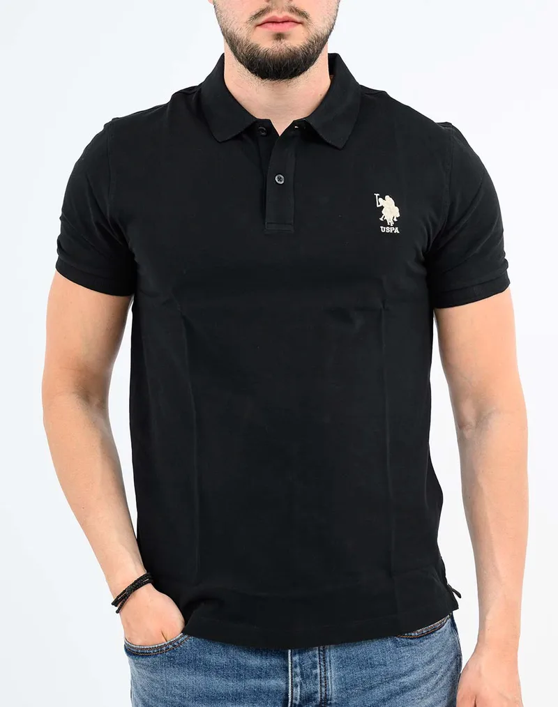 US POLO ASSN FLYN 000272 CBP5 PACK OF 50 POLO SS ΑΝΔΡΙΚΟ US43197004P50-199 Black