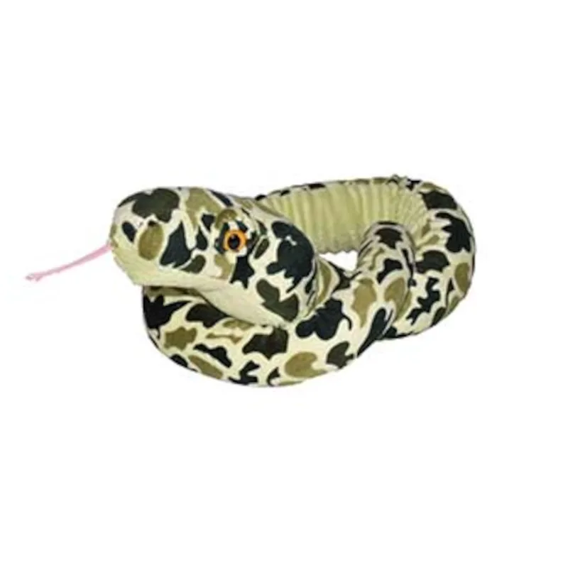 Λούτρινο Wild Republic Snakes Camo Green Φίδι Πράσινο Καμουφλάζ 135cm