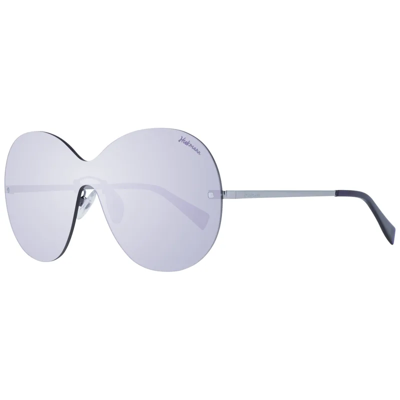 Ana Hickmann Women's Sunglasses HI3058-14002A, Metal Frame, Grey Color, Lens/Bridge/Temple Size 140/140 mm, Category 2 - Mirror & Gradient, 100% UVA & UVB Protection 140//140
