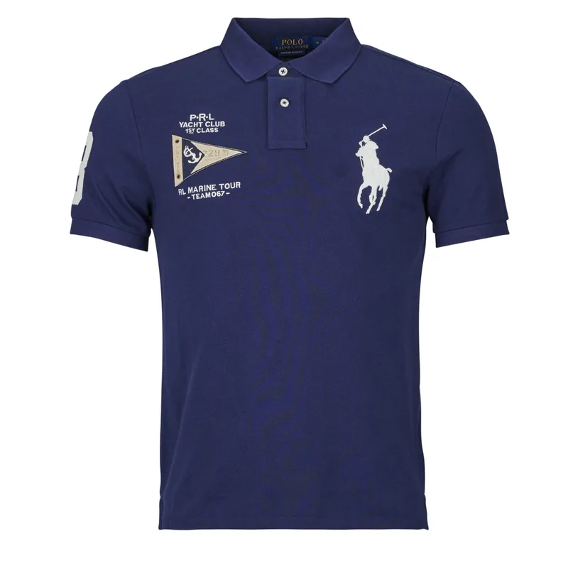 Πόλο με κοντά μανίκια Polo Ralph Lauren Polo Big Pony Custom Slim Fit