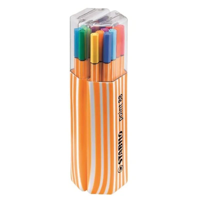 ΜΑΡΚΑΔΟΡΟΙ STABILO POINT 88 8820-01 BOX 20 ΤΕΜΑΧΙΑ 0.4mm