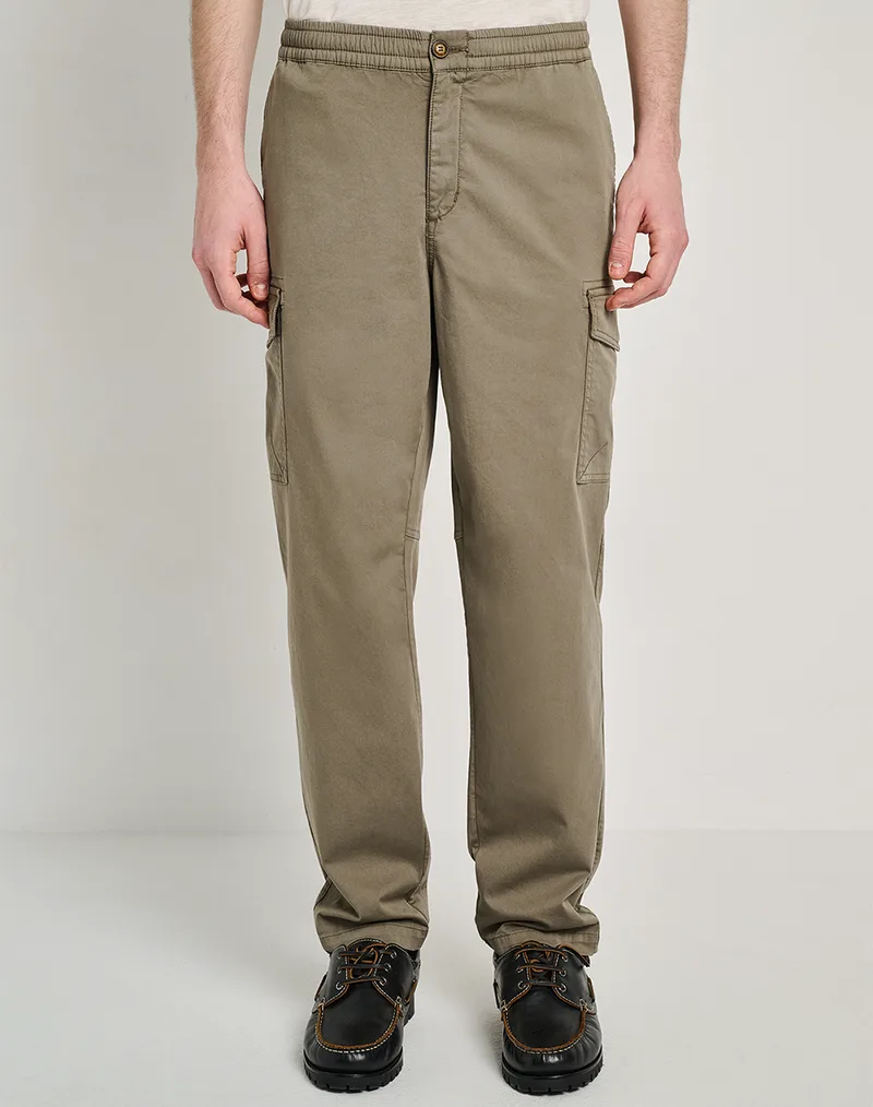 STAFF Ryan Man Pant 96,5% CO3,5%EA 5-814.082.9.055-Ν0215 Khaki