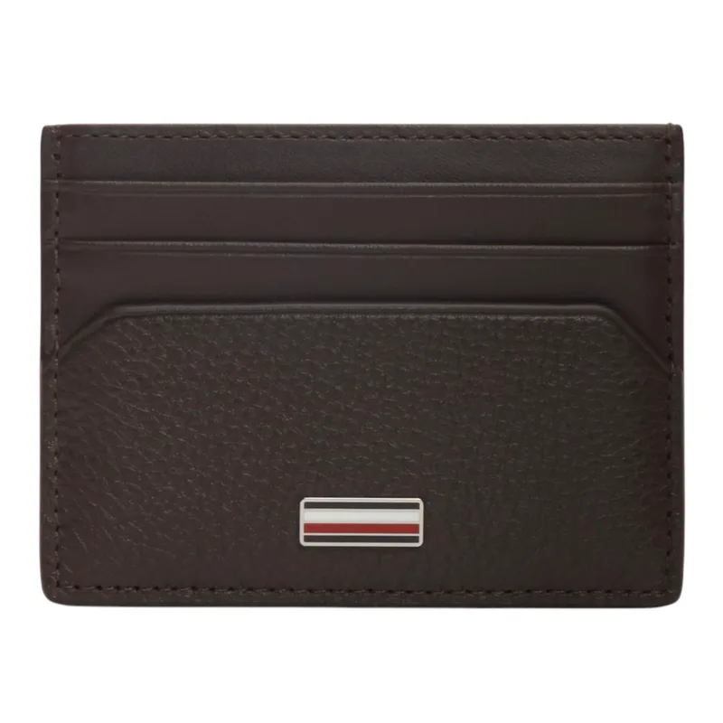 Ανδρική Δερμάτινη Καρτοθήκη Tommy Hilfiger AM0AM14494-GB6 Καφέ