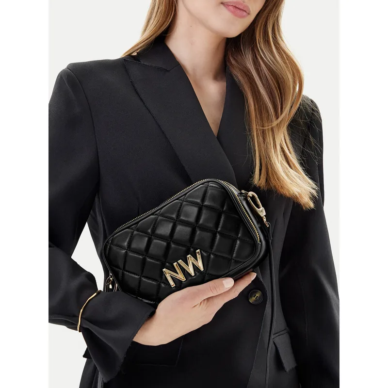 Τσάντα Nine West CEO-Greenwich-Glam-LX7669 Μαύρο