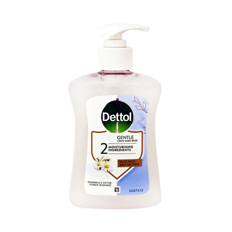 Dettol Αντιβακτηριδιακό Κρεμοσάπουνο Χαμομήλι Με Αντλία 250ml