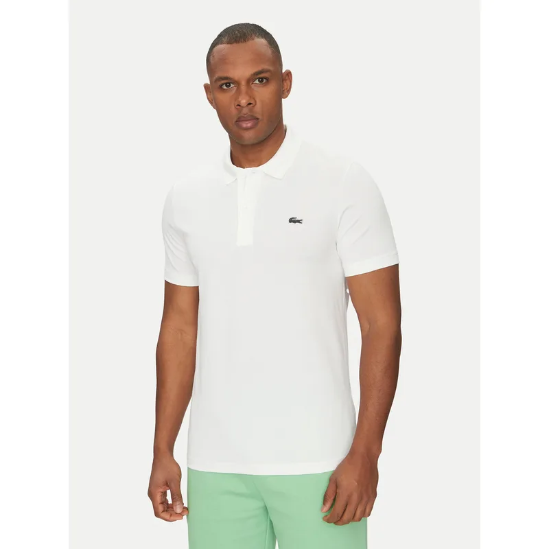 Lacoste Polo DH5522 Λευκό Regular Fit