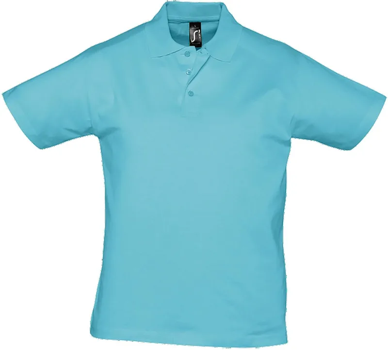 Ανδρικό πόλο Prescott Men SOLS 11377 Atoll Blue