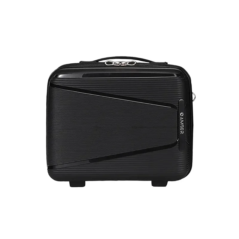 Beauty Case AMBER Mαύρο AM1018